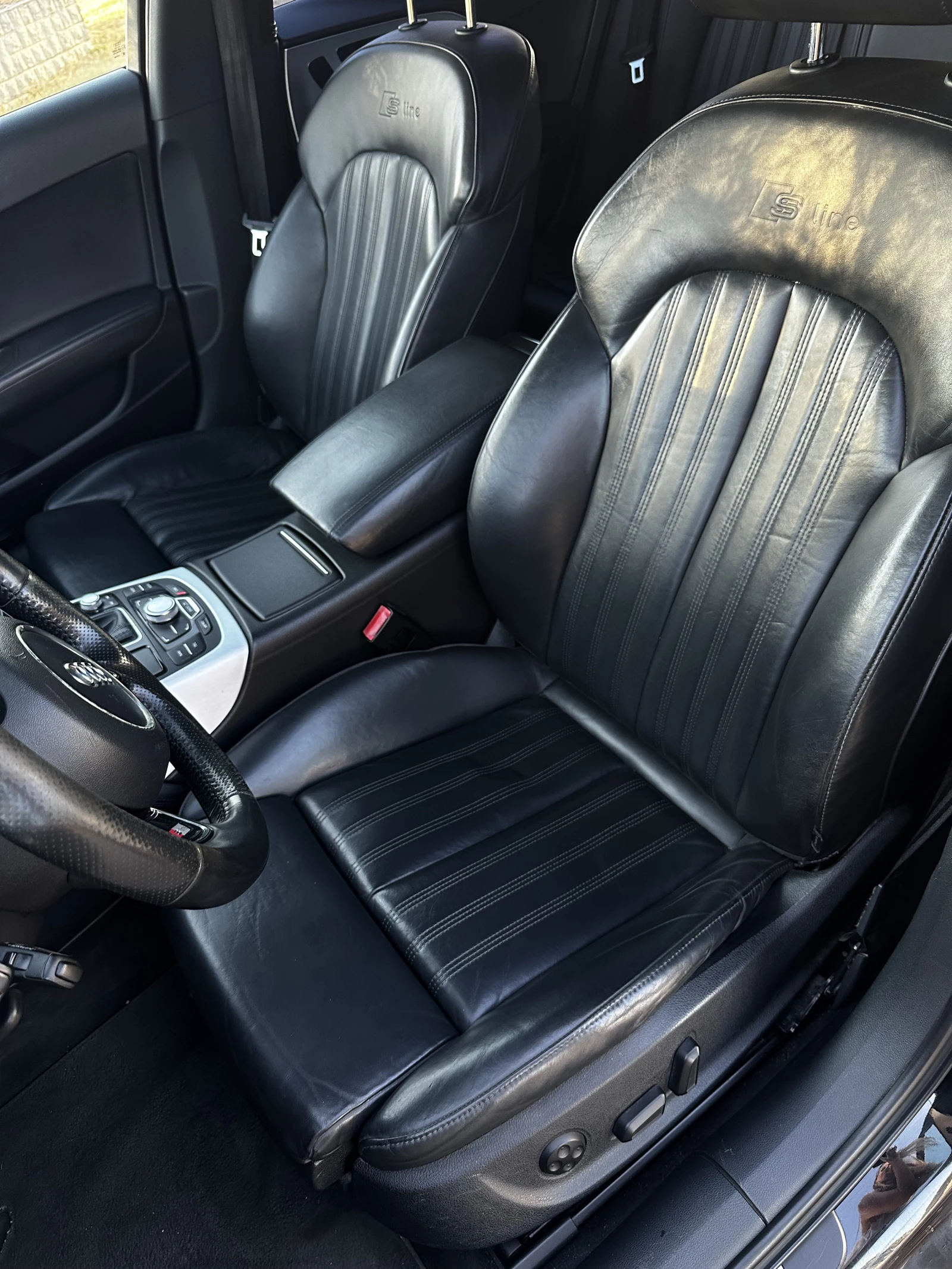 Audi A6 3.0TDI, 245 4x4, 3x S-Line, Headup, Въздух, снимка 13 - Автомобили и джипове - 56075993