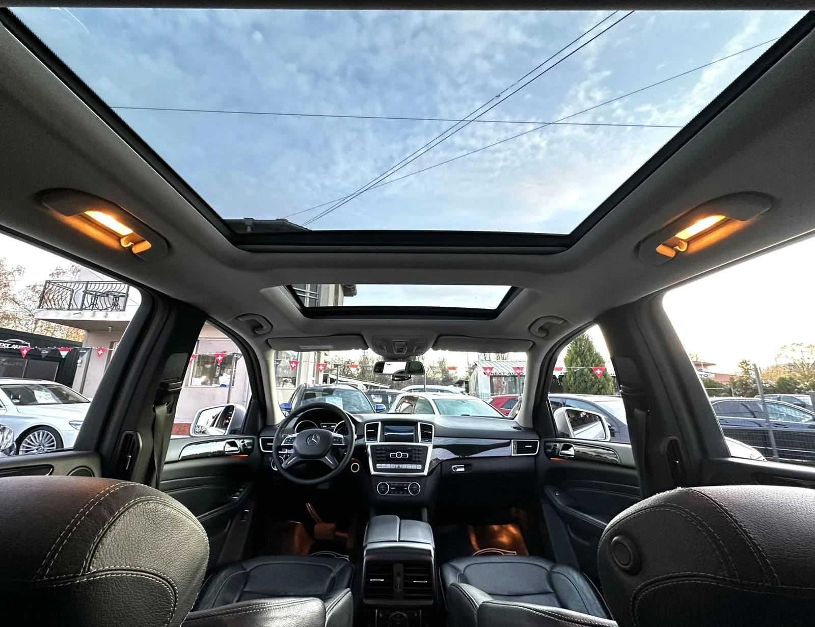 Mercedes-Benz ML 350 3.0CDI 258HP PANO CAMERA ОБДУХВАНЕ НА ПРУЖИНИ - изображение 10