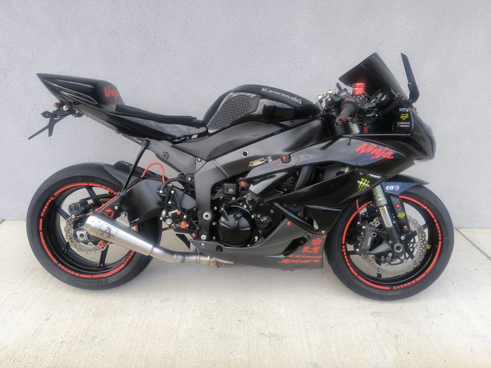 Kawasaki Zx ZX6R, 2011 година, 37.686 км., снимка 1