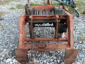 Специализирани машини Машини за дърводобив Цената е за брой-Лебедка и цепачка за дърва, снимка 3