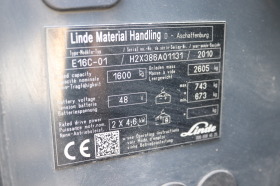 Електрокар Linde e E16C, снимка 10