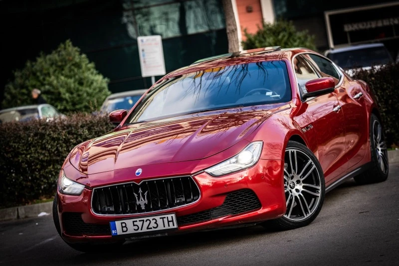 Maserati Ghibli 500кс* BI-TURBO* 4x4* ПЕРФЕКТЕН, снимка 1 - Автомобили и джипове - 49460821