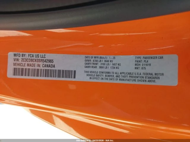 Dodge Charger DAYTONA R/T AWD, снимка 9 - Автомобили и джипове - 54481884