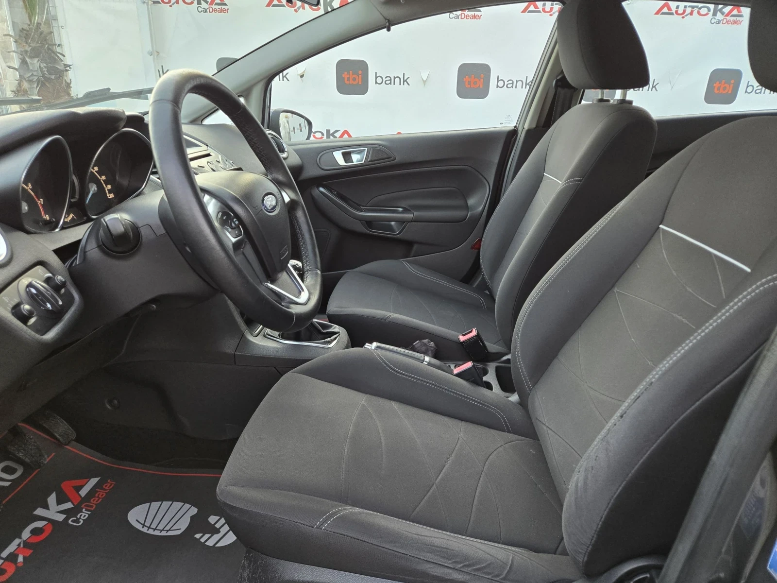 Ford Fiesta 1.4i-95кс= ФАБРИЧНА ГАЗ= EURO 6B, снимка 7 - Автомобили и джипове - 53804441