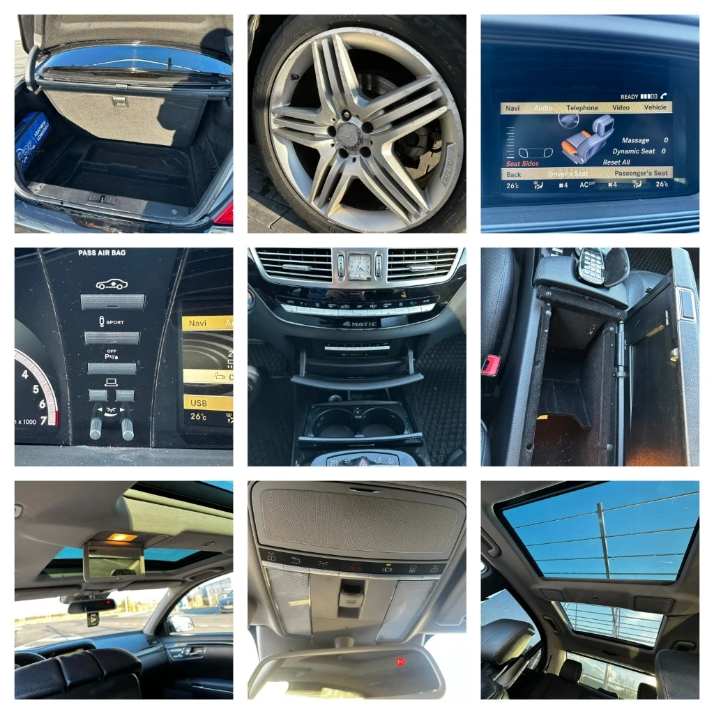 Mercedes-Benz S 550 V8 BiTurbo 4Matic, снимка 14 - Автомобили и джипове - 54146979