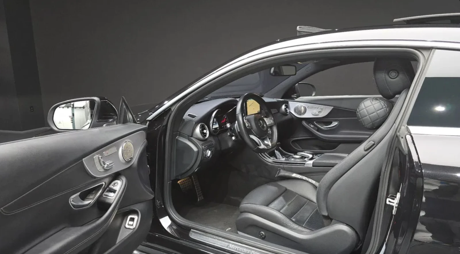 Mercedes-Benz C 200 C43 AMG ПАКЕТ / BURMESTER / ШИБИДАХ / HUD, снимка 7 - Автомобили и джипове - 55325466