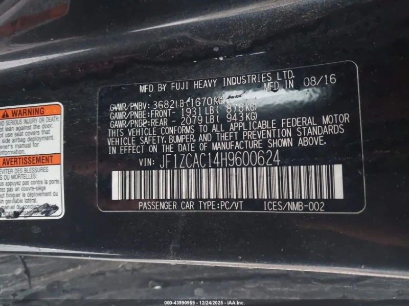 Subaru BRZ 2.0L H-4 DI, DOHC, VVT, 205HP Rear Wheel Drive, снимка 15 - Автомобили и джипове - 53176130