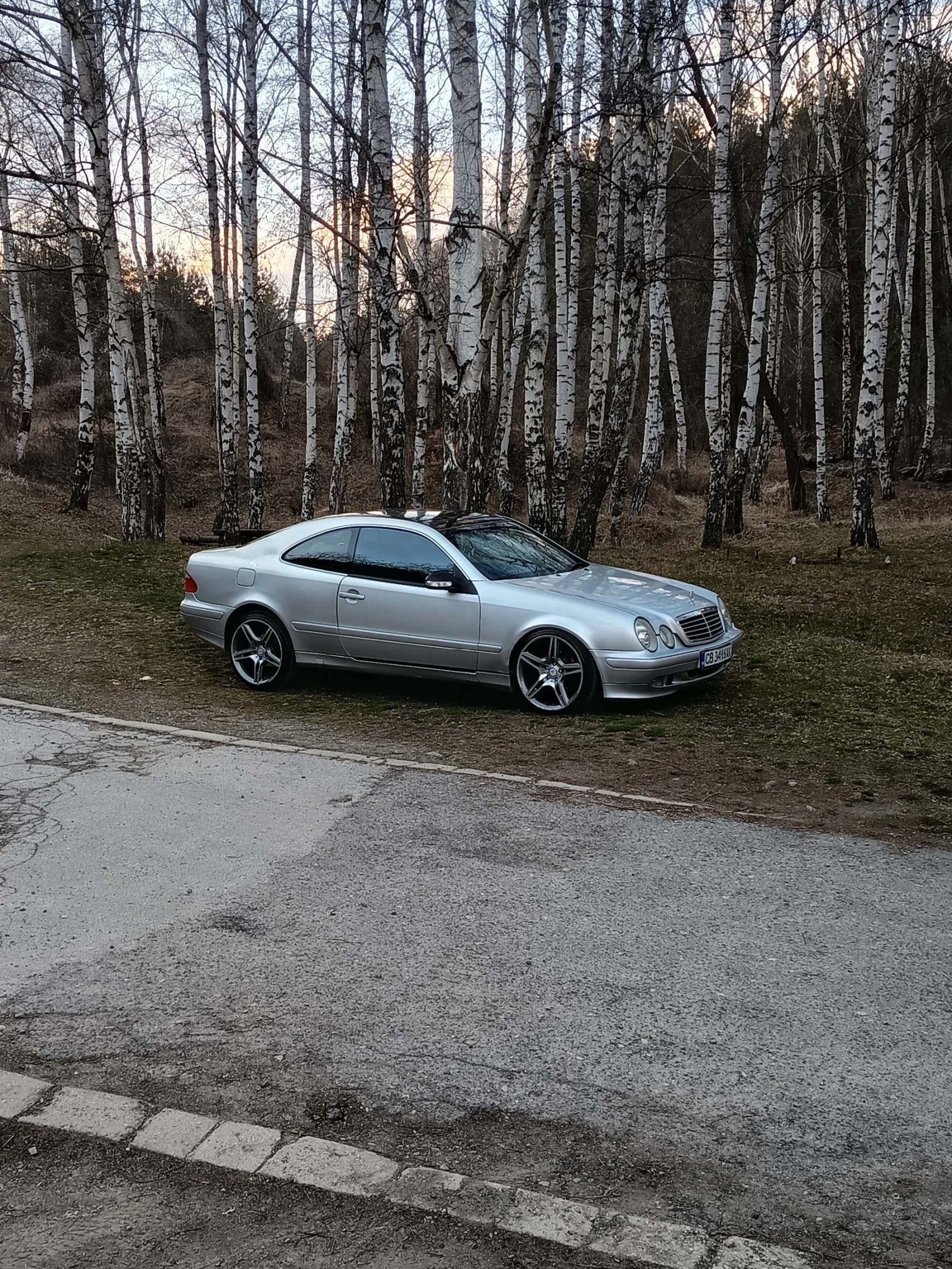 Mercedes-Benz CLK Газ.авт.нави кожа, снимка 11 - Автомобили и джипове - 54494357