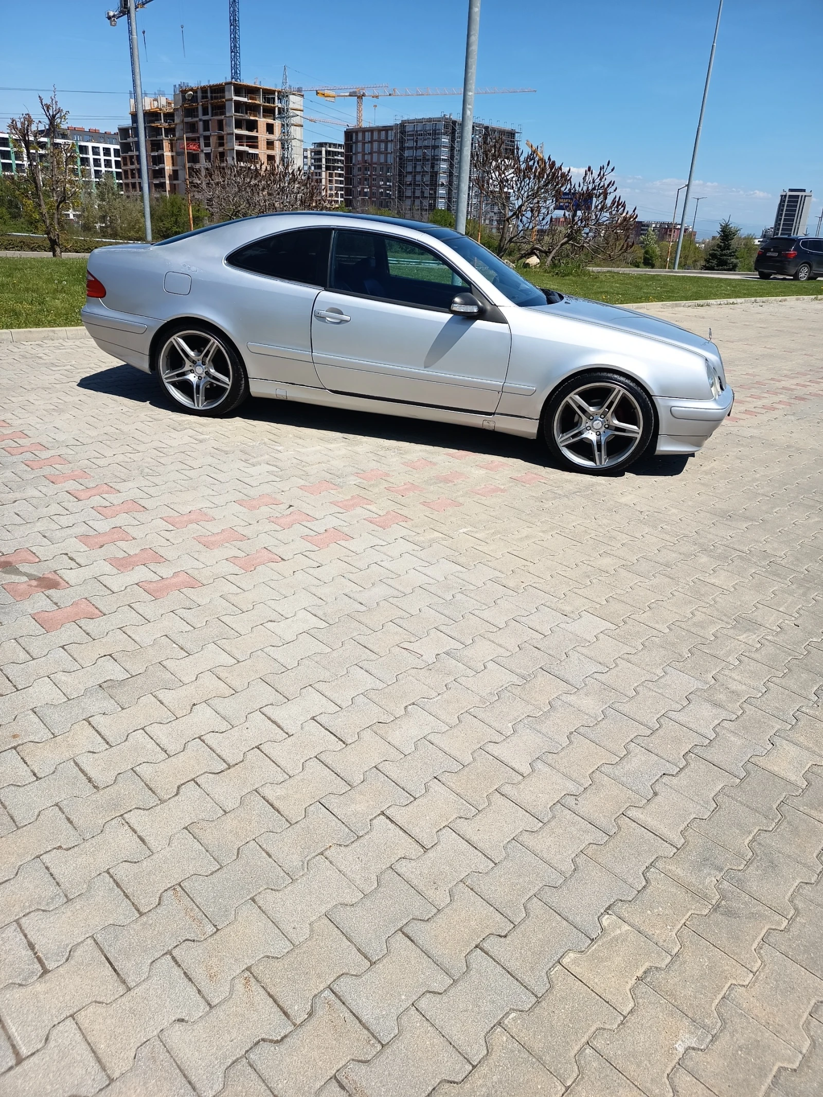 Mercedes-Benz CLK Газ.авт.нави кожа, снимка 3 - Автомобили и джипове - 54494357