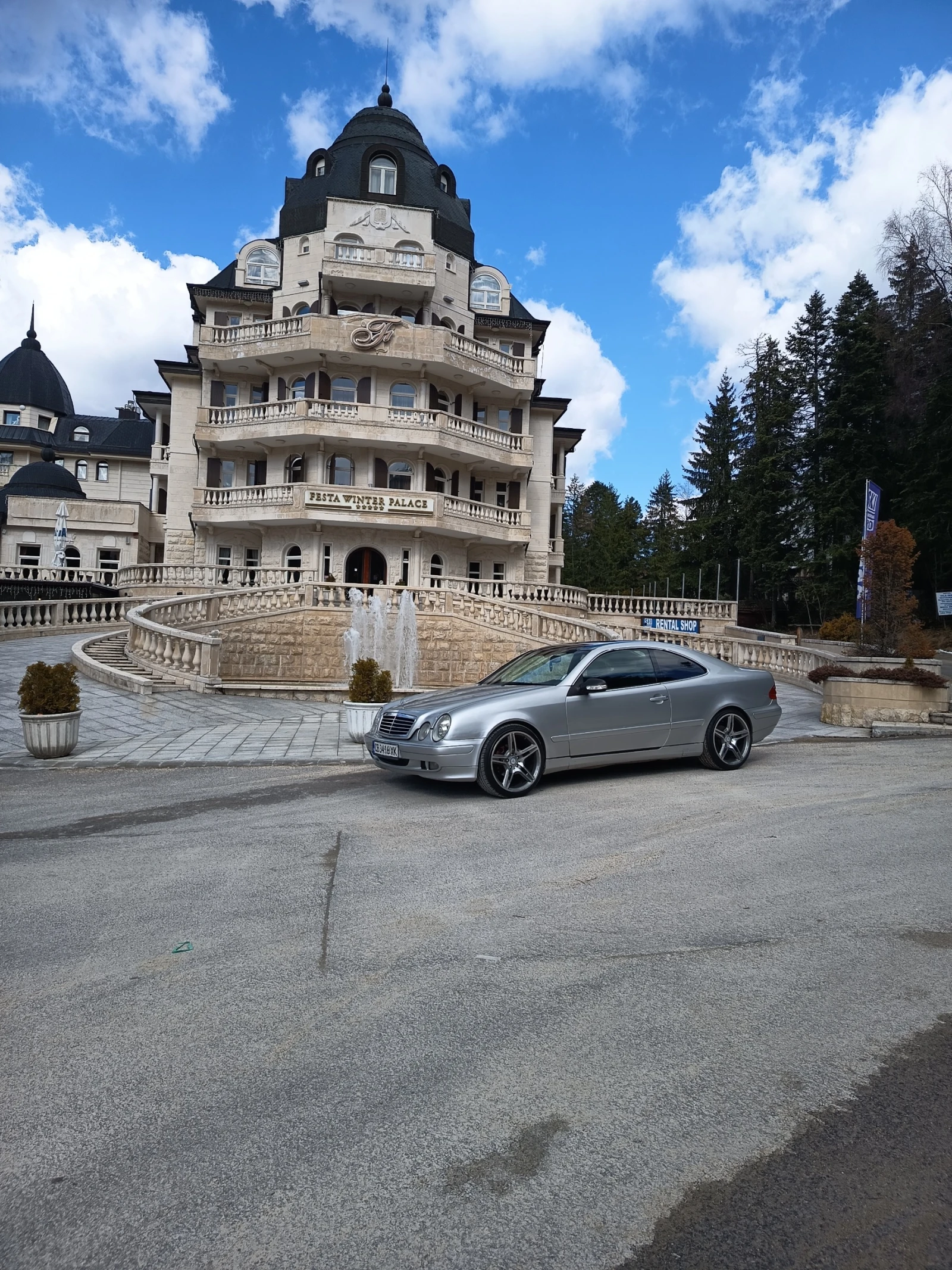 Mercedes-Benz CLK Газ.авт.нави кожа, снимка 7 - Автомобили и джипове - 54494357