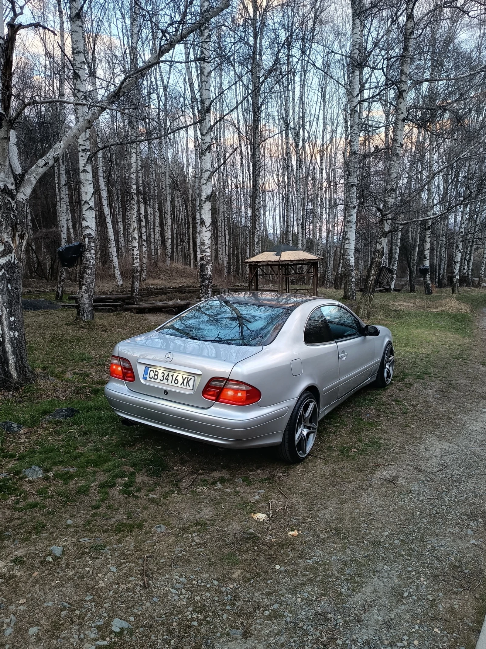 Mercedes-Benz CLK Газ.авт.нави кожа, снимка 8 - Автомобили и джипове - 54494357