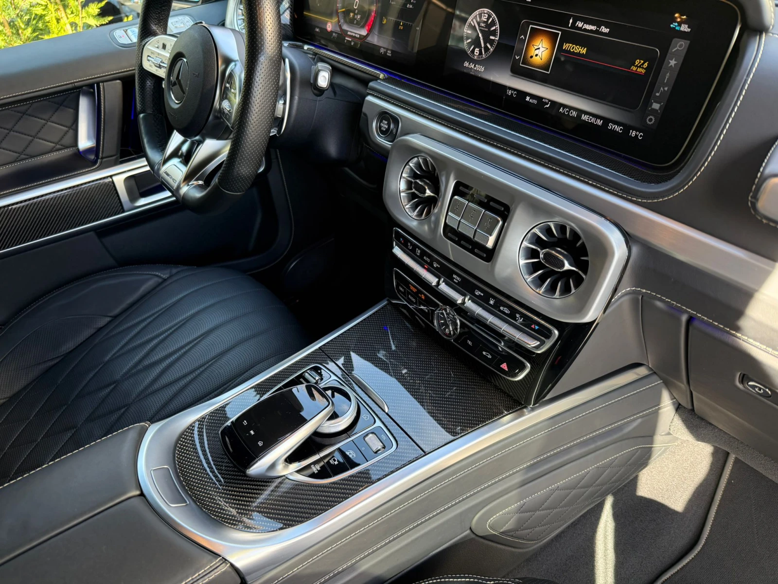 Mercedes-Benz G 63 AMG BURM/MANUFAKTUR/360, снимка 14 - Автомобили и джипове - 54113401