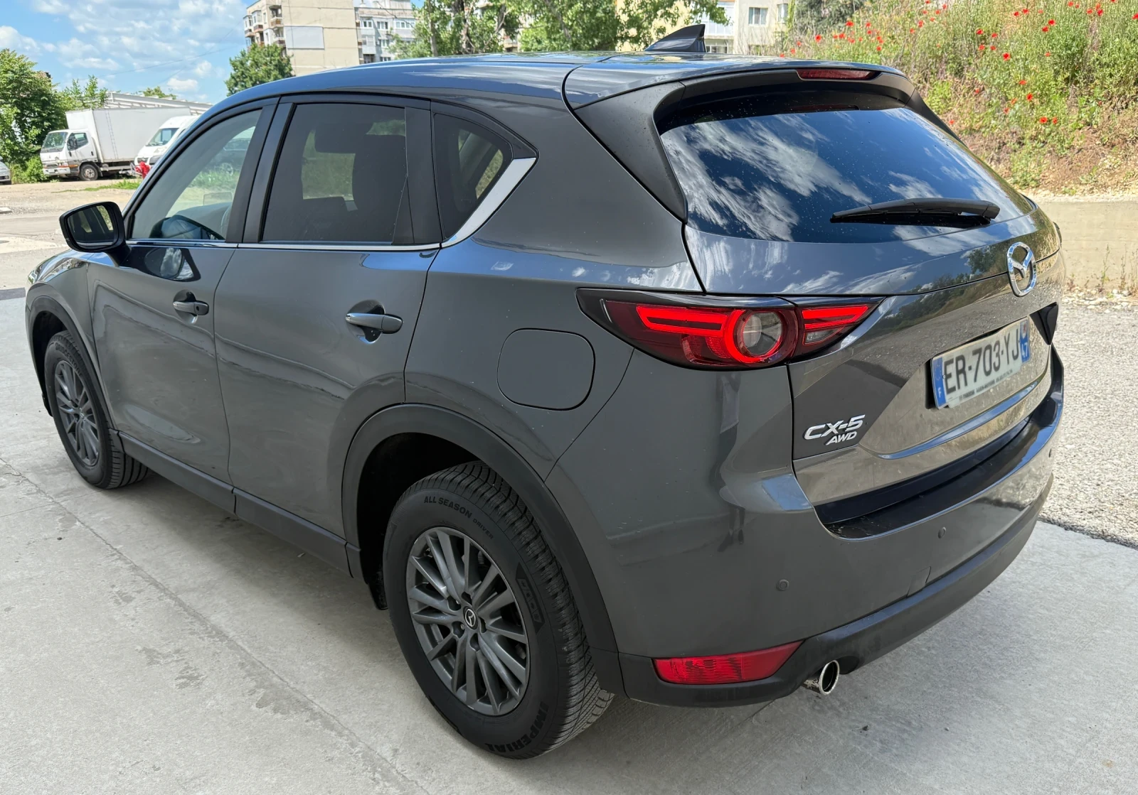 Mazda CX-5 * 2.2D* SkyActive* Head Up* Мъртва точка* ТОП* , снимка 5 - Автомобили и джипове - 54757342