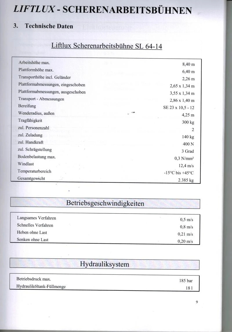 Автовишка Друга марка Liftlux SL64-14, снимка 15 - Индустриална техника - 8204124