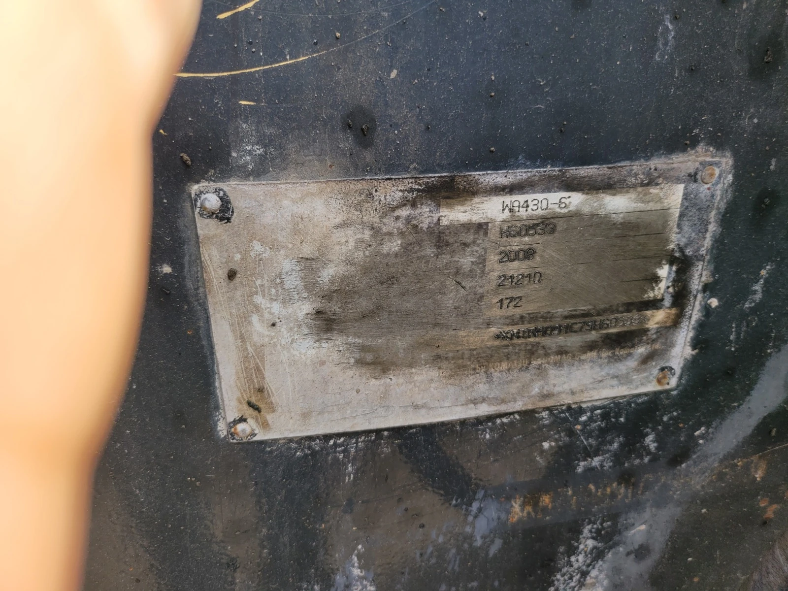 Челен товарач Komatsu WA430-6, снимка 1