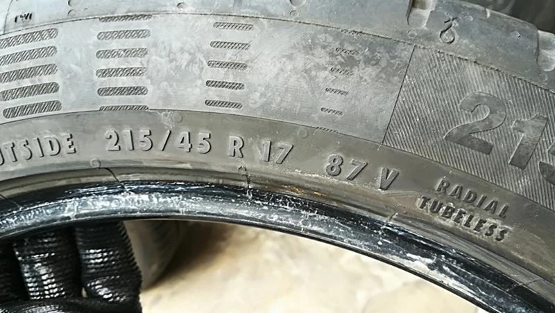 Гуми Летни 215/45R17, снимка 9 - Гуми и джанти - 25338829