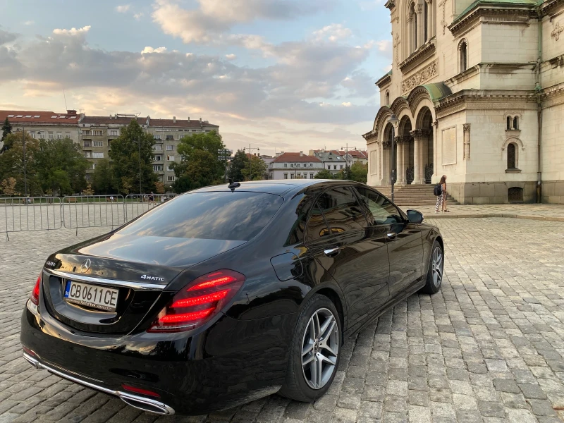 Mercedes-Benz S 400 4Matic* Long* AMG* 360* Pano* Head-up* TV* Лизинг, снимка 4 - Автомобили и джипове - 47139086