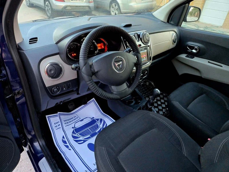 Dacia Lodgy 1.5 DCI Navi Климатик 1-Собственик 7-Седалки, снимка 8 - Автомобили и джипове - 52878505