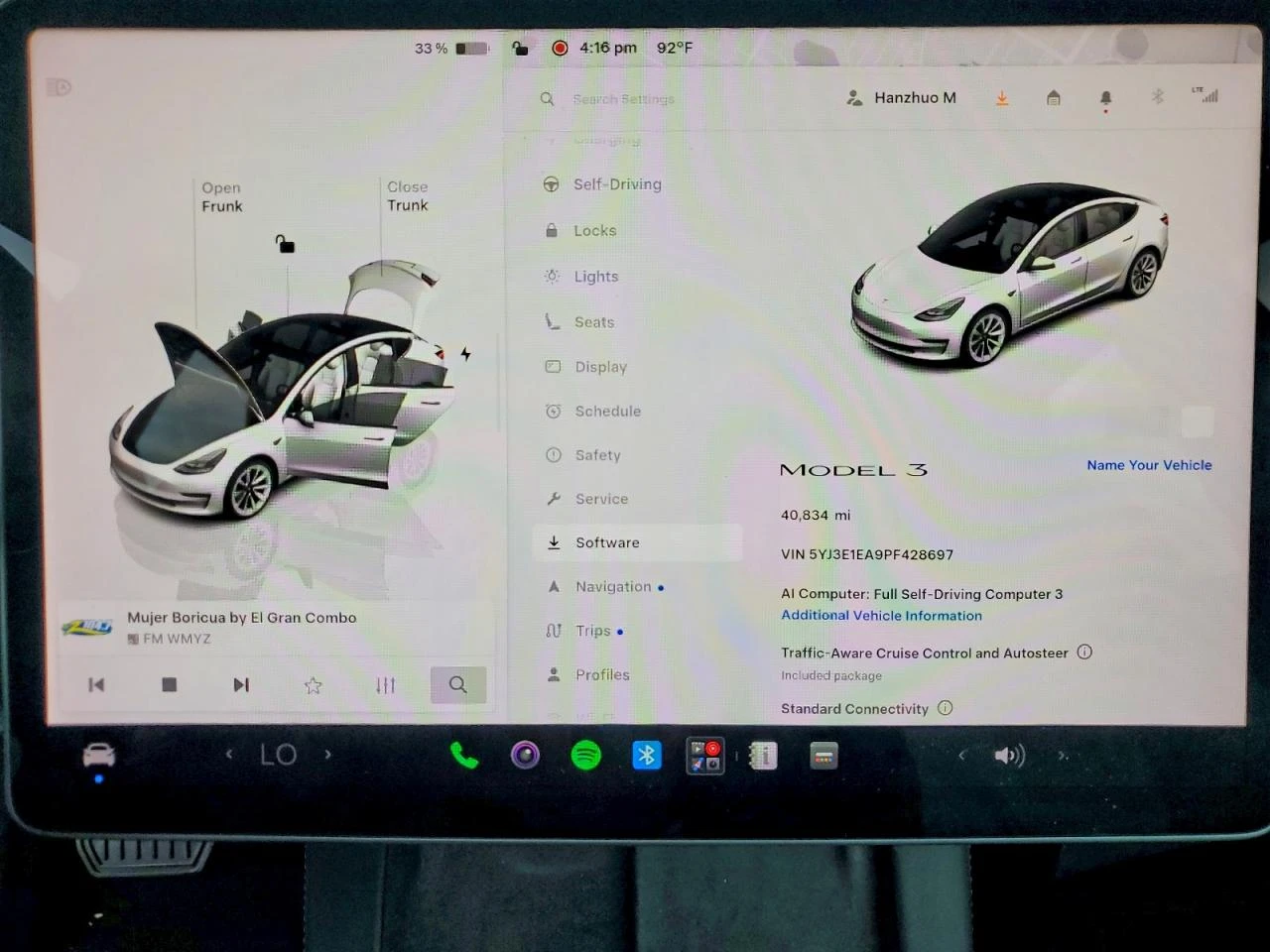 Tesla Model 3 STANDARD RANGE RWD, снимка 9 - Автомобили и джипове - 55582431