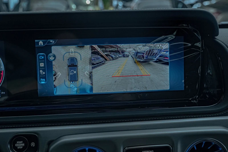 Mercedes-Benz G 63 AMG 4Matic/AMG Ride Control/Night Edition/3D Burm/Обду, снимка 10 - Автомобили и джипове - 52012003