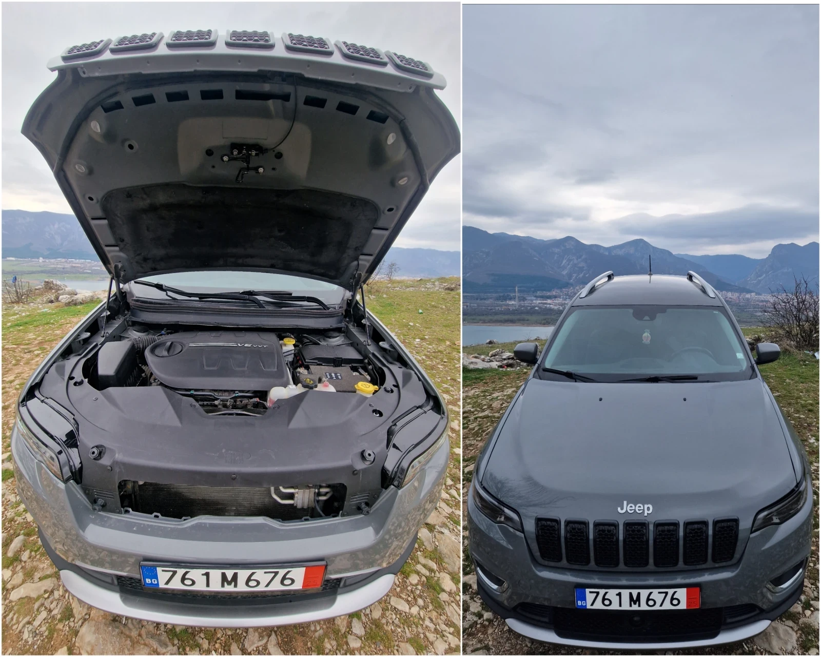 Jeep Cherokee LIMITED 3.2 V6 Nardo Gray-Carfax, снимка 7 - Автомобили и джипове - 54416062