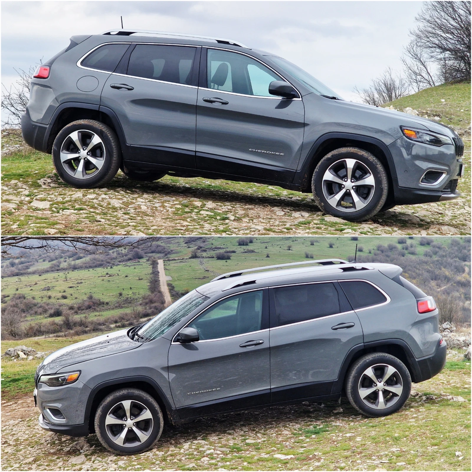 Jeep Cherokee LIMITED 3.2 V6 Nardo Gray-Carfax, снимка 2 - Автомобили и джипове - 54416062