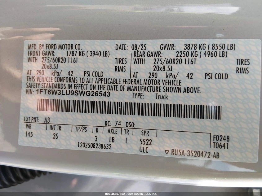 Ford F150 F-150 Lightning Flash, снимка 9 - Автомобили и джипове - 55123315