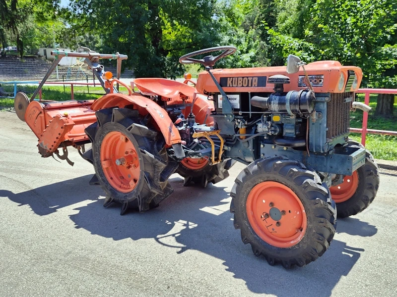 Трактор Kubota B1402 14к.с. 4WD с фреза ДЖЕЙ ТРЕЙДИНГ, снимка 13 - Селскостопанска техника - 47267738