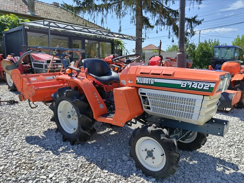 Трактор Kubota B1402 14к.с. 4WD с фреза ДЖЕЙ ТРЕЙДИНГ, снимка 1 - Селскостопанска техника - 47267738