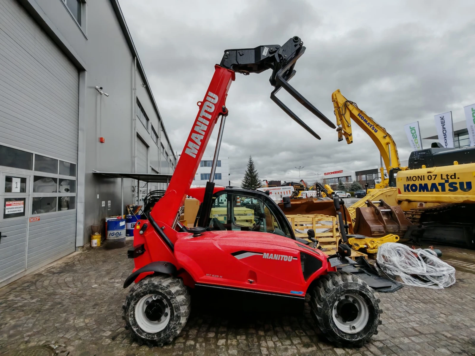 Телескопични товарачи Manitou MT625, снимка 2 - Индустриална техника - 54120515