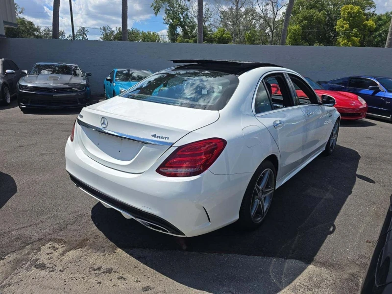 Mercedes-Benz C 400 BurMester* AMG packet* Подгрев* Пано, снимка 3 - Автомобили и джипове - 52318002