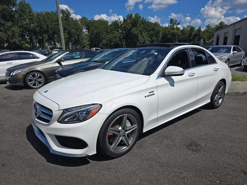 Mercedes-Benz C 400 BurMester* AMG packet* Подгрев* Пано
