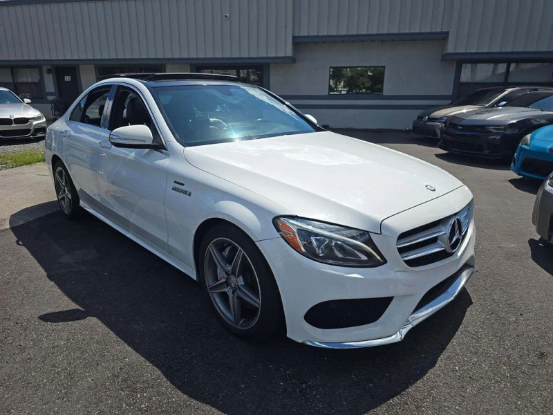 Mercedes-Benz C 400 BurMester* AMG packet* Подгрев* Пано, снимка 4 - Автомобили и джипове - 52318002