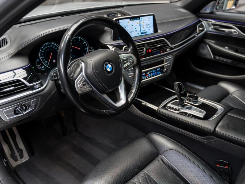 BMW 730 730D XDRIVE* 360* B&W* Обдухв* M Sport Pack* Headu, снимка 9 - Автомобили и джипове - 52939274