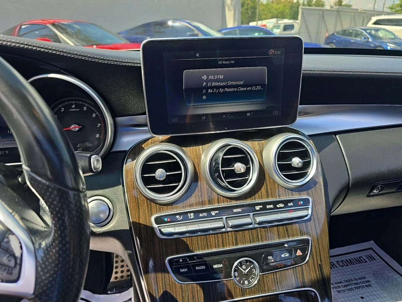 Mercedes-Benz C 400 BurMester* AMG packet* Подгрев* Пано - изображение 8