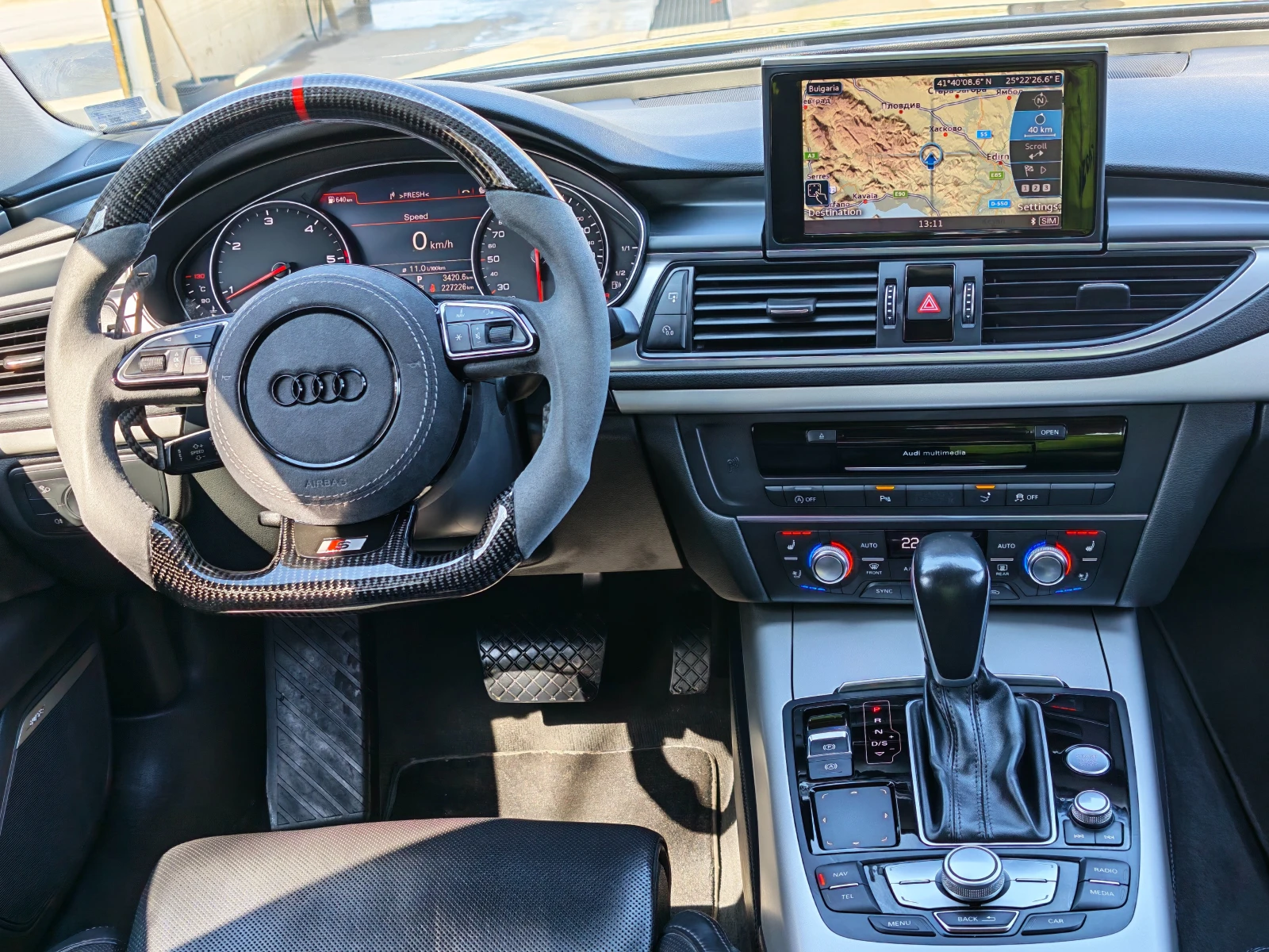 Audi A7 3.0TDI Bose Масаж , снимка 11 - Автомобили и джипове - 53970048