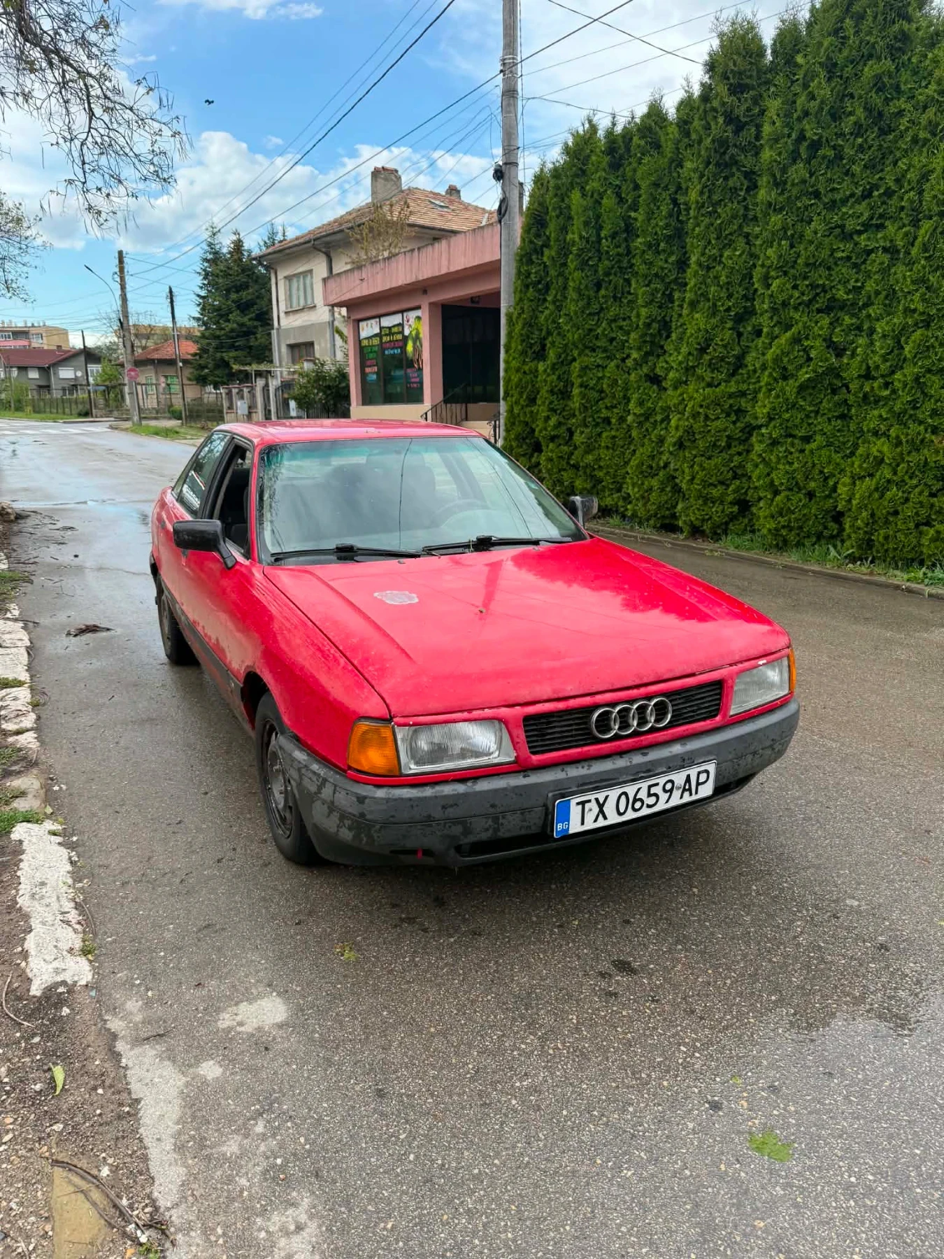 Audi 80 1.8 карбуратор газ бензин