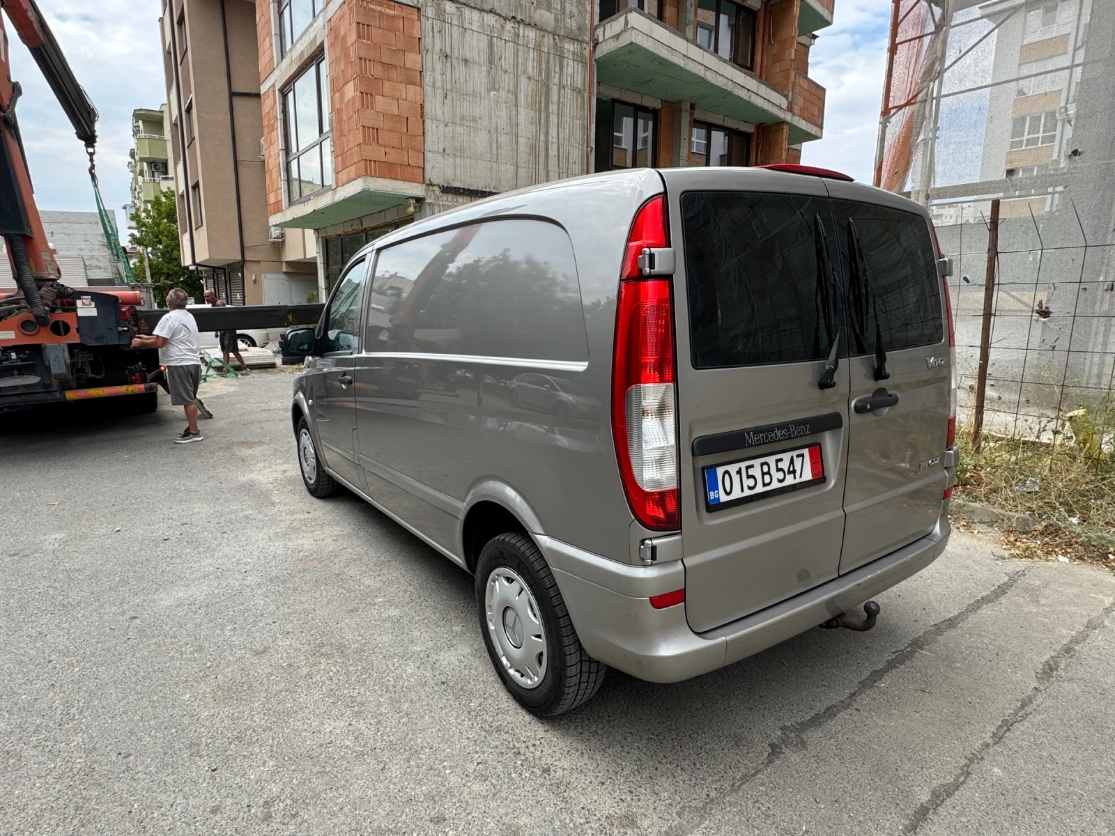 Mercedes-Benz Vito 2.2 CDI ТОП Състояние Климатик 6 скорости, снимка 3 - Бусове и автобуси - 55936756