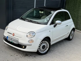 Fiat 500 1.4i/ГАЗ/ПАНОРАМА/SPORT/РЕГИСТРИРАН/ОБСЛУЖЕН, снимка 1