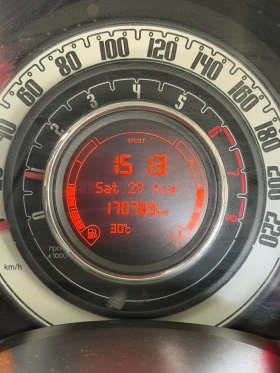 Fiat 500 1.4i/ГАЗ/ПАНОРАМА/SPORT/РЕГИСТРИРАН/ОБСЛУЖЕН, снимка 10