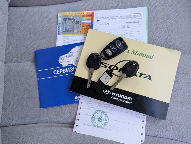 Hyundai Sonata CRDI, снимка 14 - Автомобили и джипове - 52086243