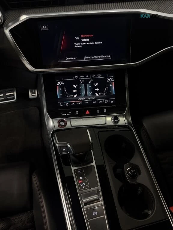 Audi Rs6 AVANT* 4.0T* QUATTRO* CERAMIC* 360* PANO* ПОДГР* О, снимка 7 - Автомобили и джипове - 56003161