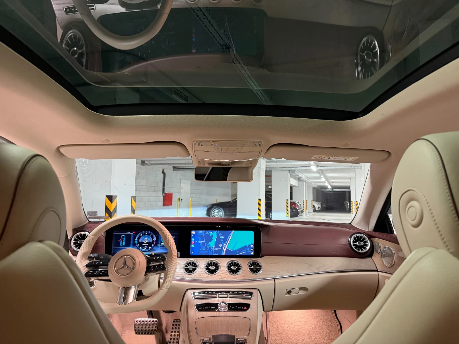 Mercedes-Benz E 220 AMG Designo Head-Up, снимка 12 - Автомобили и джипове - 54169159