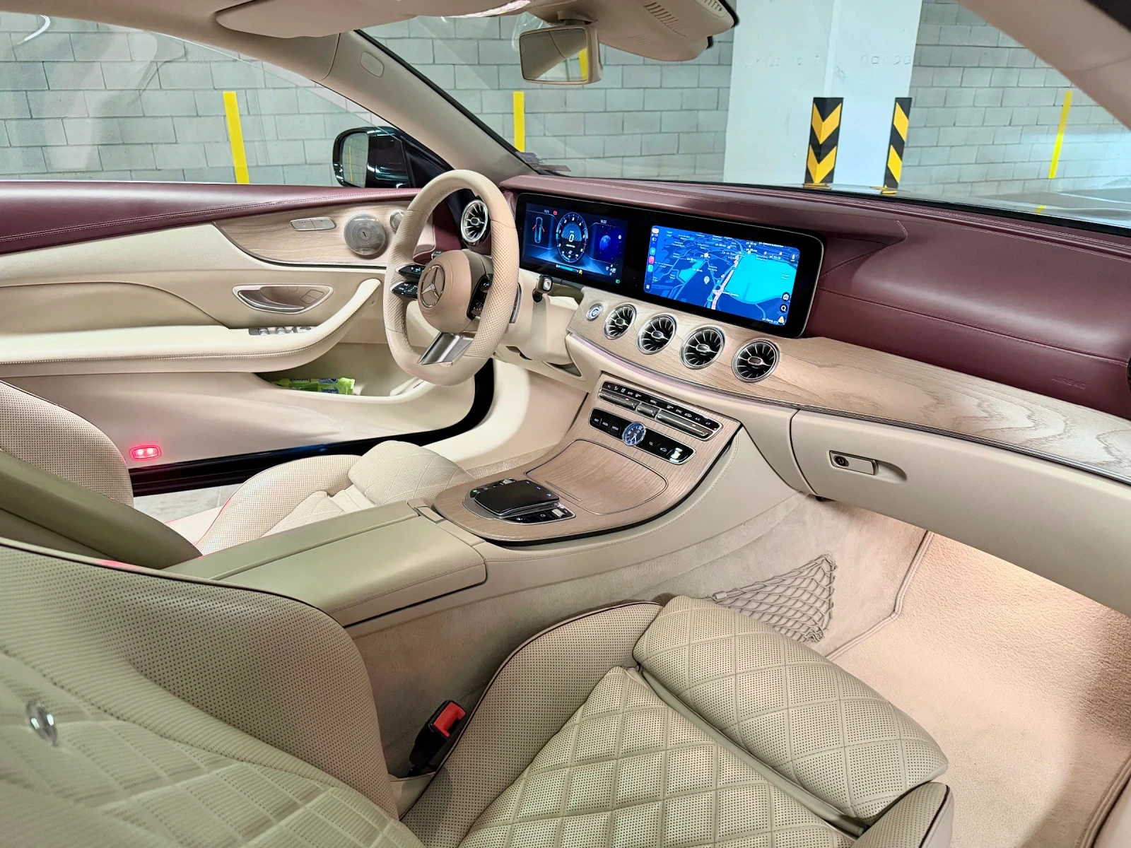 Mercedes-Benz E 220 AMG Designo Head-Up, снимка 8 - Автомобили и джипове - 54169159