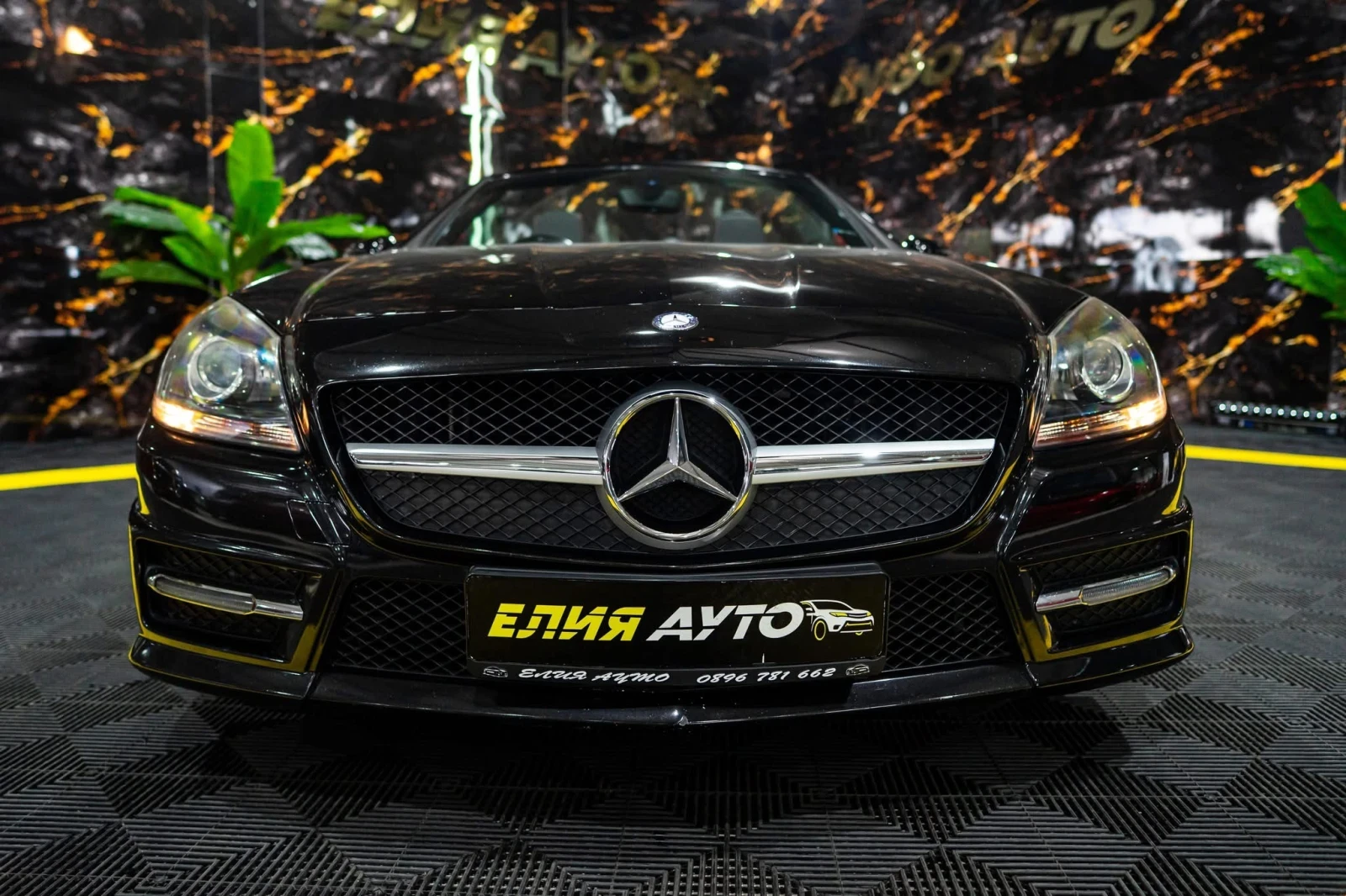 Mercedes-Benz SLK 250 D CABRIO LED NAVI FULL AMG LINE ЛИЗИНГ 100%, снимка 3 - Автомобили и джипове - 54986850