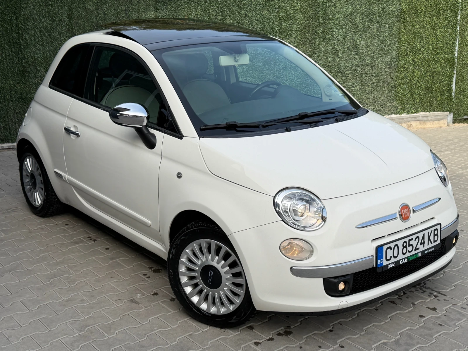 Fiat 500 1.4i/ГАЗ/ПАНОРАМА/SPORT/РЕГИСТРИРАН/ОБСЛУЖЕН, снимка 5 - Автомобили и джипове - 55867769