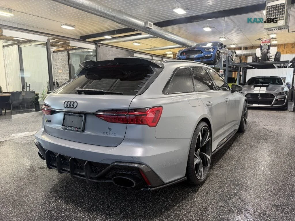Audi Rs6 AVANT* 4.0T* QUATTRO* CERAMIC* 360* PANO* ПОДГР* О, снимка 4 - Автомобили и джипове - 56003161