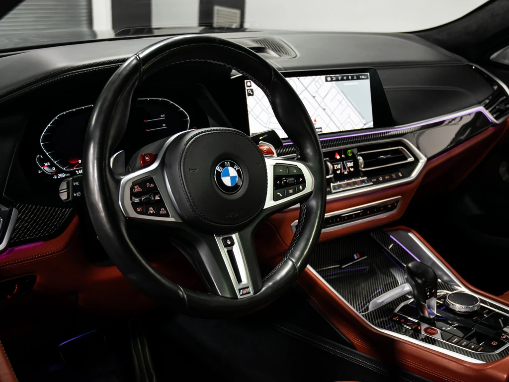 BMW X6 M COMPETITION * MASSAGE * 360 * B&W * PANO  - изображение 8