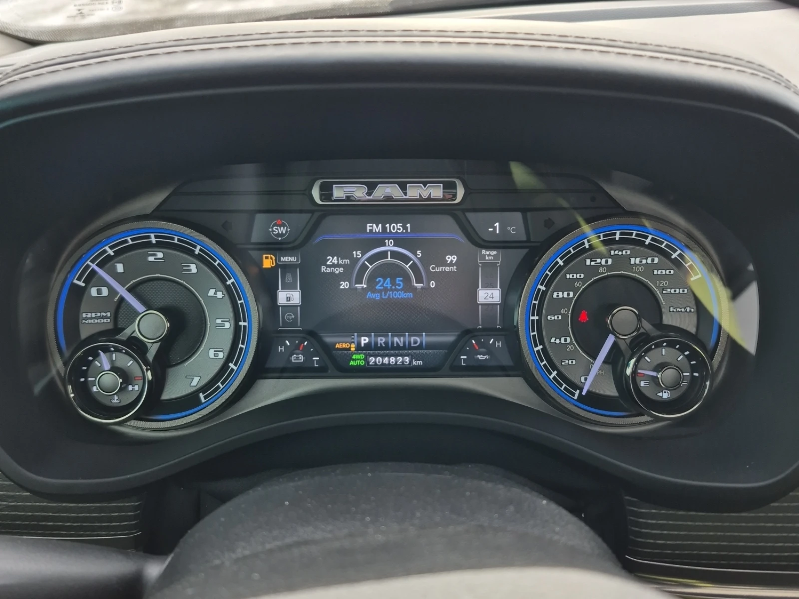 Dodge RAM 1500 LIMITED 4X4 /ВЪЗДУШНО ОКАЧВАНЕ/ГОЛЯМАТА НАВИГАЦИЯ  - изображение 7