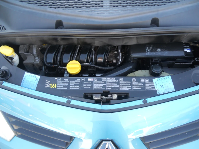 Renault Modus 1.6i ЛИЗИНГ!!!! РЕАЛНИ КИЛОМЕТРИ+ СЕРВИЗНА ИСТОРИЯ, снимка 13 - Автомобили и джипове - 50784284